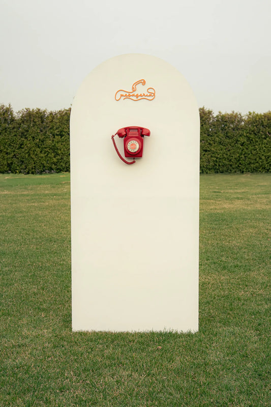 Audio guestbook vintage roșu (GPO 741, UK, 1970)