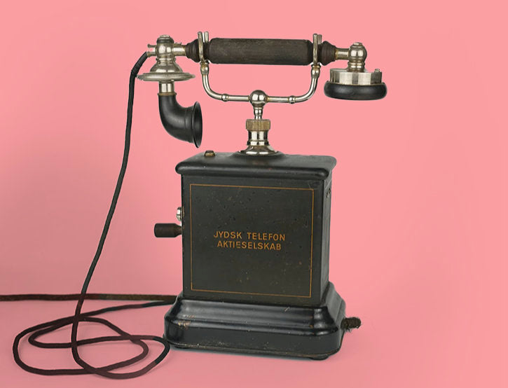 Telefon vintage mesageria audio guestbook, JYDSK Danemarca